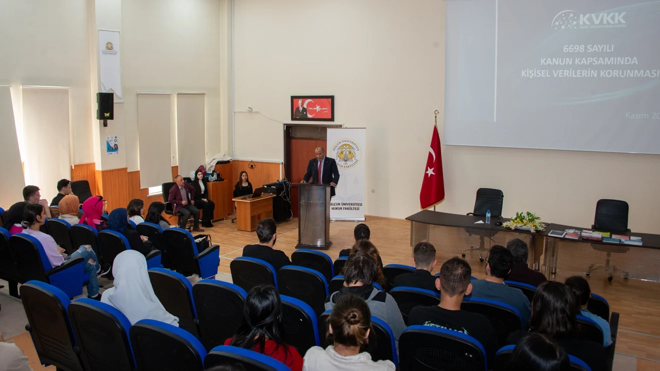 KVKK President Prof. Dr. Bilir gave a conference at Selçuk University